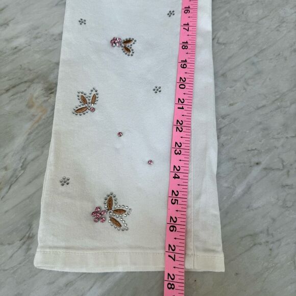 DG2 by Diane Gilman Classic Stretch Denim Regal Straight-Leg Jean size 0 NWT - Picture 10 of 10